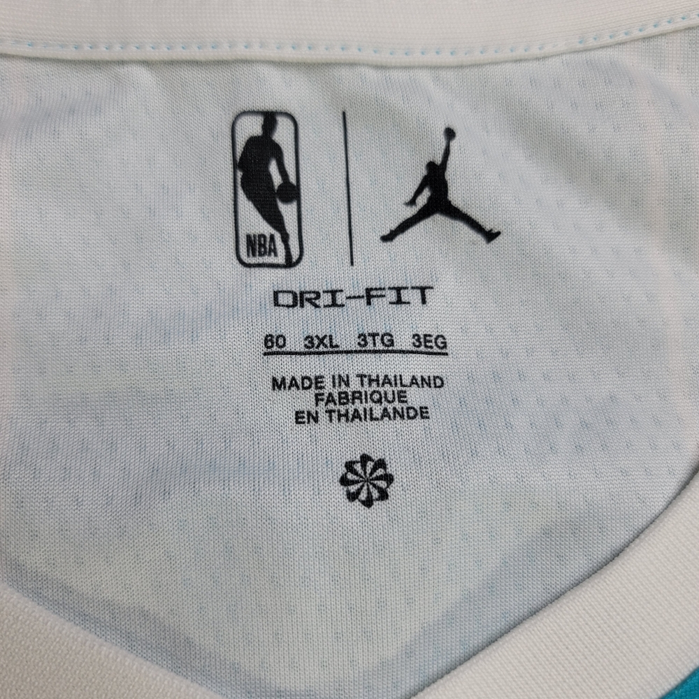 Nike Jordan Charlotte Hornets Lamelo Ball #2 Swingman Jersey Men's Size 3XL New - Picture 4 of 11